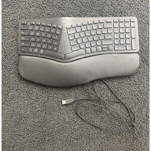 Nulea HD315 Wireless Ergonomic Keyboard w/ Wrist Wrest Numeric Keypad